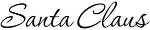 Signature of Santa Claus